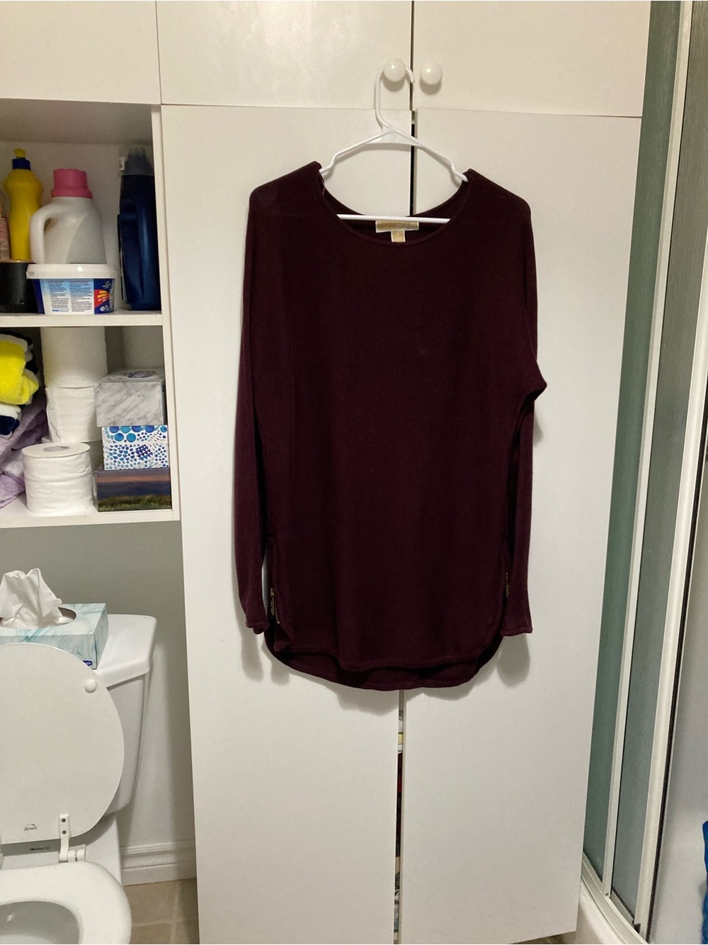 Michael Kors Women’s Long Sleeve Crewneck tunic